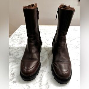 Suzanne Rae City Track Boots Brown size 39